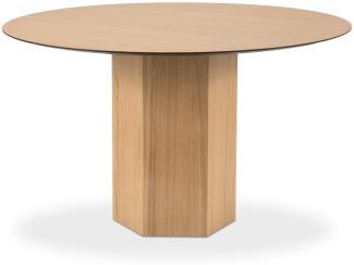Micadoni 4-Sitzer Tisch Sahara 120cm | Oberfläche Natural Oak
