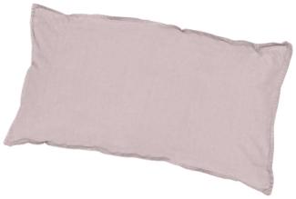 Traumhaft gut schlafen Stone-Washed-Bettwäsche aus 100% Baumwolle, in versch. Farben und Größen : 40 x 80 cm : Rosé