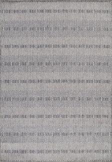Outdoor Teppich Alessio rechteckig - 160x230 cm - Grau
