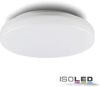 ISOLED LED Decken/Wandleuchte mit HF-Bewegungssensor 24W, IP54, ColorSwitch 3000K4000K, weiß