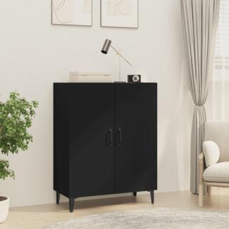 Sideboard 70x34x90 cm Holzwerkstoff Schwarz