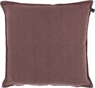 Overseas Canvas Kissen 60 x 60 cm in Maroon Rot