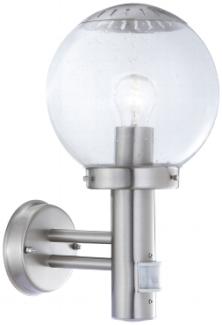 LED Wandleuchte "WL-2760" mit PIR Sensor ØxH 200x350mm, PIR 110°, E27 FassungLED Wandleuchte "WL-2760" mit PIR Sensor ØxH 200x350mm, PIR 110°, E27 Fassung