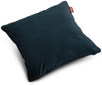 Square Pillow Velvet, Petrol - 50 x 50 cm Kissen by fatboy