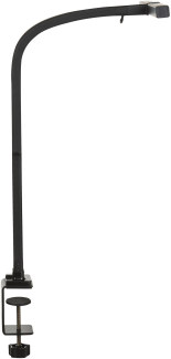 Schreibtischlampe LED schwarz 48 cm rechteckig klemmbar AURIGA