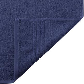 Madison Handtuch 50x100cm dunkelblau 500g/m² 100% Baumwolle