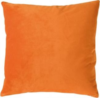 Pad Kissenhülle Samt Smooth Pumpkin Orange (40x40cm) 10424-O80-4040