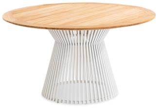 Niehoff Acore Tisch Teak/Aluminium Ø140 cm