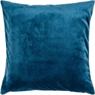 Pad Kissenhülle Samt Smooth Denim Blue (50x50cm) 10424-K65-5050