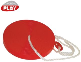 NORDIC PLAY Tallerkengynge rød med reb (805-451)