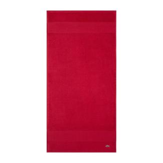 Lacoste Frottier Handtücher Lecroco | Gästetuch 40x60 cm | rouge