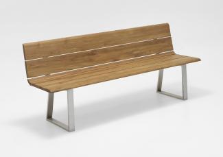 Niehoff Nova Bank Edelstahl/Teak G127-062-180