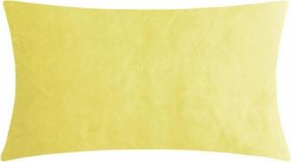 pad Kissenhülle Samt Smooth Yellow (25x50cm) 10424-E40-2550