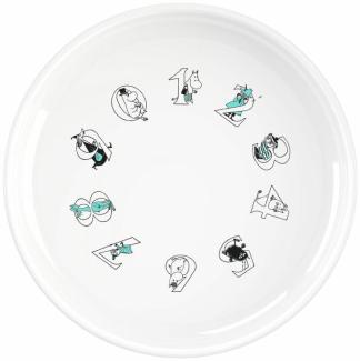 Rig-Tig Schale Moomin ABC Turqouise, Schüssel, tiefer Teller, Kunststoff, Türkis, 15 cm, Z00705-1
