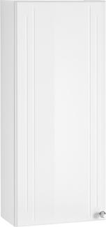 Wandhängeschrank >Quickset 955< (BxHxT: 32,5x75x20 cm) in Weiß hochglanz