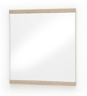 Garderobenspiegel Burgos 6 Eiche Bianco 75x82x3 cm Spiegel Wandspiegel