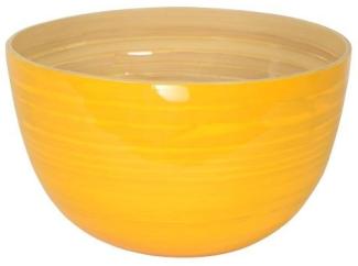 albert L. Bambus Bowl 30x18 yellow