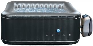 NetSpa Aspen aufblasbarer Whirlpool für 4 Personen 168 x 168 x 70 cm Outdoor Whirlpool