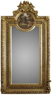 Casa Padrino Antikstil Spiegel 105 x H. 192 cm - Barock Wandspiegel