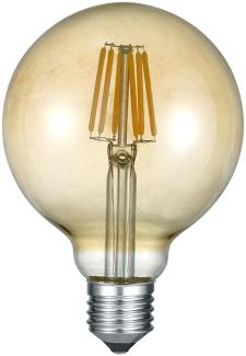 E27 Filament LED - 8 Watt, 806 Lumen, warmweiß, Ø12cm - 3 Stufen Dimmer