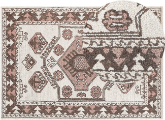 Teppich Wolle mehrfarbig 160 x 230 cm TOMARZA