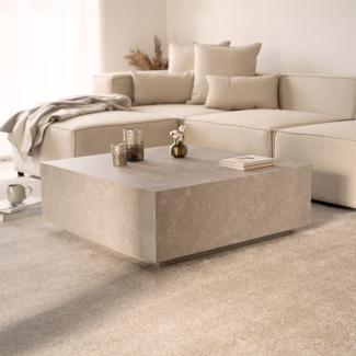 HOME DELUXE Couchtisch Marmor AMIRI XL – Beige