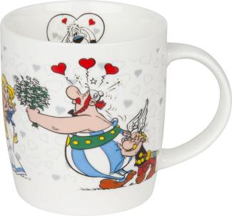 KÖNITZ Becher Asterix - Ich bin verliebt - 400 ml / Motivtasse