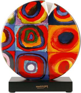 Goebel / Wassily Kandinsky - Quadrate / Farbstudie / Porzellan / 21,0cm x 6,0cm