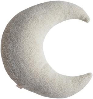 KidsDepot Luna Mond Kissen Sandfarbe Beige