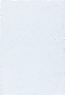 Hochflor Teppich Sima rechteckig - 240x340 cm - Weiß