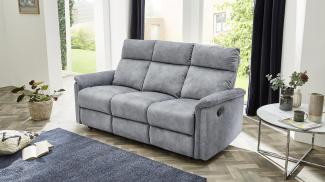 3-Sitzer Sofa 'Amrum' mit Funktion, Vintage grau, 180 cm