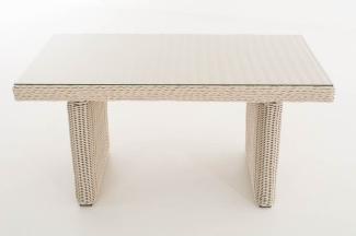 Tisch Fisolo/Minari/Bermeo 5mm perlweiß