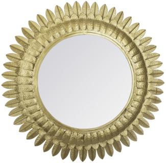 Wandspiegel rund, dekorative Spiegel, hängender Spiegel, Sonne - Ø 70 cm