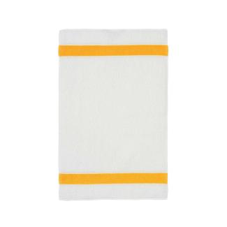 Feiler Handtücher Exclusiv mit Chenillebordüre | Gästetuch 30x50 cm | sonne