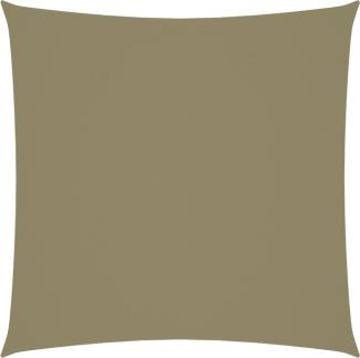 Sonnensegel Oxford-Gewebe Quadratisch 3x3 m Beige