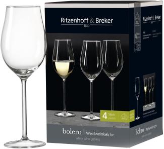Gläserserie Bolero - 4er-Set Weißweinkelche Bolero
