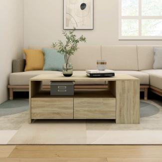 Couchtisch Sonoma-Eiche 102x55x42 cm Holzwerkstoff