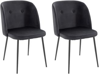 Homexperts 'MICKY' 2er Set Stühle, , B 63 x H 83 x T 53 cm