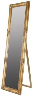 Standspiegel Minu Holz Gold 50x180 cm