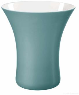 ASA Selection Vaso Vase, Blumenvase, Blumentopf, Blumen, Dekoration, Steingut, Türkis, 62002040
