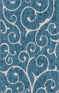 Teppich "Outdoor Beauties" Rechteckig Blaugrün 150x245 cm