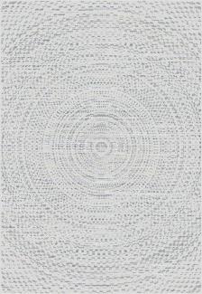 Dekoria Teppich Breeze Circles wool/cliff grey 200x290cm