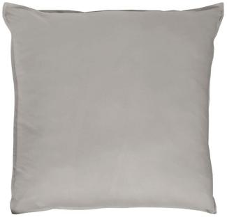 Traumschlaf Uni Single Jersey Bettwäsche Eschle | Kissenbezug 2x 80x80 cm | grey