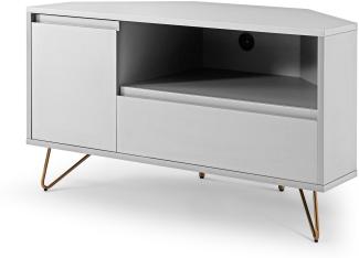 Eck TV-Lowboard Fernsehschrank Kommode Sideboard Wohnzimmer Schrank