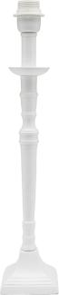 PR Home Salong Tischlampe weiß E27 42x9x9cm