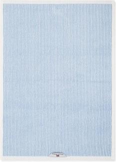 Lexington Handtuch Original Weiß Blau gestreift (50x100cm) 10002063-1600-TW25