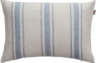 Gant Home Kissenhülle Linen Stripe Cushion Waterfall Blue (40x60cm) 853099701-406