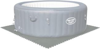 Flowclear™ Pool-Bodenschutzfliesen Set, 9 Stück á 50 x 50 cm, grau