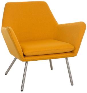 Sessel Coctailsessel Lounger - Adele - in trend Design in Gelb