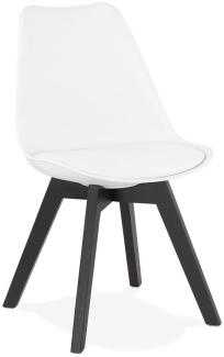 Kokoon Design Stuhl Blane Holz Weiß